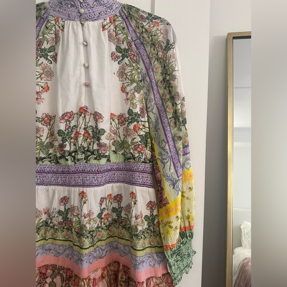 NWT Alice + Olivia Lavinia Blouson Sleeve Mini Dress Size 10 - Picture 10 of 16